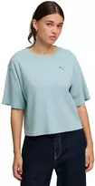 Puma Palaidinė Moterims Ess Elevated Relaxed Tee Light Mėlyna 691813 47