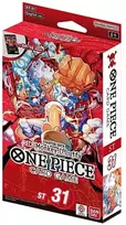 Bandai One Piece TCG: ST31 Starter Deck - Raudona Monkey.D.Luffy