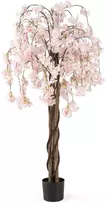 Promotions Dirbtinė vyšnios žiedų medžio šaka 1 vnt 167 cm rožinė/balta
