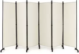 Promotions Kambario pertvara 6 skydai 335x30x173 cm balta