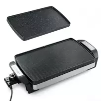 Promotions Elektrinis stalo grilis su apverčiama plokšte 51x25x9 cm juodas