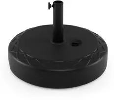 Promotions Užpildoma skėčio bazė 21,5x14,5 colių juoda