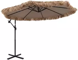 Promotions Konsolinė terasos skėtis Ø305 cm natūrali/juoda