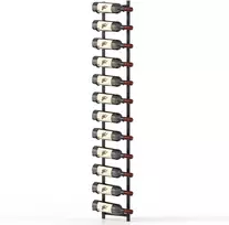 Promotions Sieninis vyno butelių laikiklis XL 21,6x14x73,7 cm juodas
