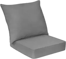 Lauko baldų komplektas Promotions Kėdės pagalvių rinkinys 2 vnt. 64x64x15 cm ir 80x65x18 cm baltos