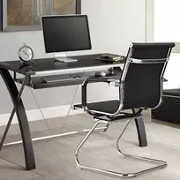Promotions Biuro kėdės 4 vnt. 54x63x92 cm juodos