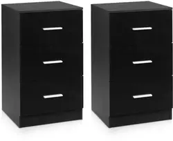 Promotions Biuro spintelės 2 vnt. 37,1x34,2x66,5 cm 3 stalčiai