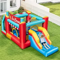 Promotions Pripučiamas batutas 5-in-1 475x224x201 cm raudona/mėlyna/geltona