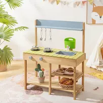 Promotions Lauko žaidimų virtuvėlė 75x35x92 cm oranžinė