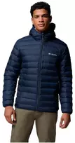 Columbia Lake 22 II Pūkinė striukė su gobtuvu 2086294464 Tamsiai mėlyna L