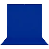 Fotografijos Fonas - Westcott X Drop Pro 2.4 x 4 m Rauko Atsparus Chroma Key Mėlynas
