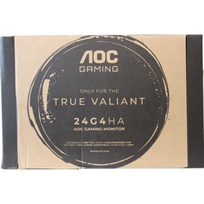 SALE OUT. AOC 24G4HA 23,8“ 1920x1080/16:9/300 cd/m²/1 ms/HDMI, DisplayPort, Headphone out | SALEOUT. 24G4HA | 24 " | Fast IPS | FHD | 16:9 | 200 Hz | 0.5 ms | 1920 x 1080 pixels | 300 cd/m² | HDMI ports quantity 2 | Black, Red | Warranty 36 month(s) | DAMAGED PACKAGING