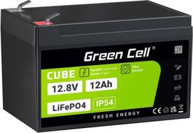 Green Cell LFPGC12V12AH UPS battery Lithium Iron Phosphate (LiFePO4) 12.8 V 12 Ah