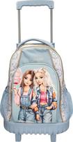 Topmodel - School Backpack Trolley FESTIVAL FUN - Light Blue