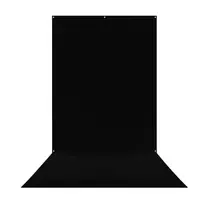 Fotografijos Fonas - Westcott X Drop 5' x 12' Raukšlių atsparus juodas