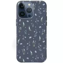 uniq coehl Prairie iPhone 15 Pro 6.1" case, garnet | lavender blue