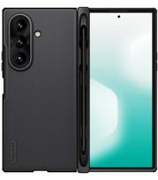 Juodas dėklas Samsung Galaxy Z Fold 8 Ultra telefonui "Nillkin Super Frosted FOLD Magnetic Pen Slot Back Cover"