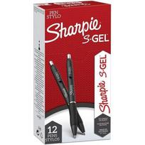 Geliniai rašikliai - SHARPIE - S-GEL - 0,7 mm - Plona nib - Juoda