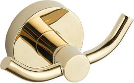 Mexen Remo dvigubas rankšluosčių kabliukas, auksinis - 70507352-50, 9 x 5,1 x 5 cm