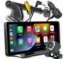 Multimedijos automobilio radijas su Android Auto, CarPlay, GPS ir kamera