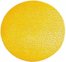 Plakatas Durable Grindų žymėjimo priemonė „Dot“ geltona, permanentinė - 10 vnt./pak.