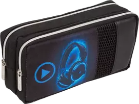 Penalas deVENTE Headphones, ovalus, 20x9x6 cm, juodos spalvos