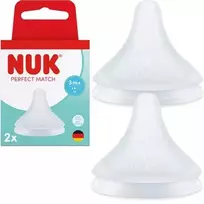 Nuk Ne „Nature Perfect Match“ NE M (3+) 2 vnt.
