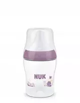 NUK Perfect Match buteliukas kūdikiui su temperatūros kontrole 150 ml Hippo