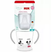 NUK Perfect Match mokomoji buteliuko pavidalo gertuvė DISNEY Minnie pilka 150 ml