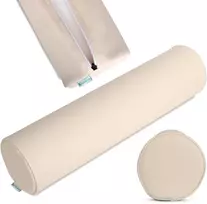 Aveno Life Apvali atraminė pagalvė 15x60 K101, smėlio spalvos