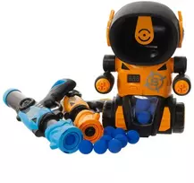 Eurobaby Zabawki Interaktyvus robotas su taikinio kamuoliukais