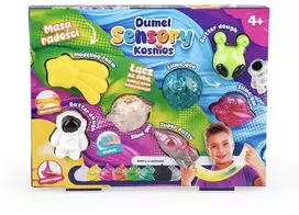 Dumel Sensorinis žaislų rinkinys kosmosas su spalvotomis masėmis