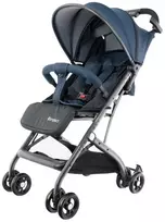Vaikiškas vežimėlis lagaminas compact mėlynas EUROBABY