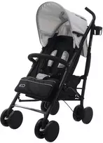 EUROBABY Vaikiškas vežimėlis eco swiss design 300d pilkas