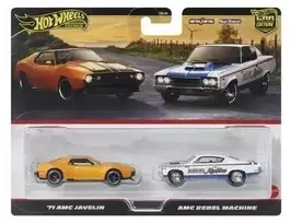 Mattel Žaisliniai Hot Wheels automobiliai 2 vnt. Premium JBL06