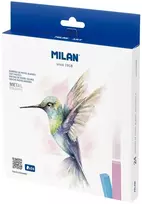 Minkštos pastelinės kreidelės 24 spalvų milan