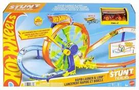 Mattel Žaislinis Hot Wheels lenktynių trasa su automobiliuku
