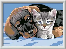 Ravensburger Piešimo rinkinys vaikams du draugai