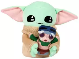 Mattel Minkštas pliušinis žaislas Baby Grogu Star Wars