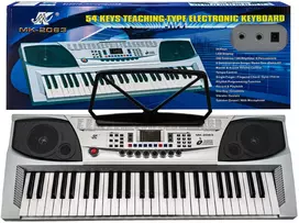 Elektroninis klavišiniai instrumentas MK-2083 su 54 klavišais ir 100 ritmų