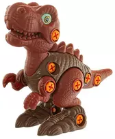 Eurobaby Zabawki Žaislinis tyranozauras su varžtais ir atsuktuvu eurobaby