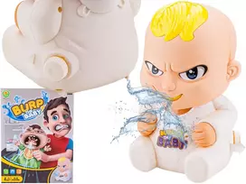 Linksmas šeimos žaidimas Bekantis Bobas Burp The Baby