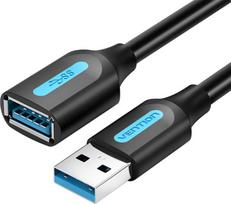Vention CBIBG USB-A (M) 3.0 to USB-A (F) Extension Cable 0.5 m Black