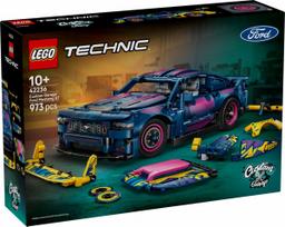 LEGO Polska Bricks Technic 42236 Custom Garage Ford Mustang GT Car