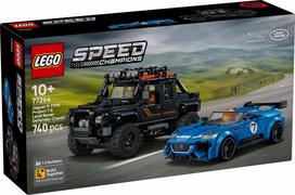 LEGO Polska Bricks Speed Champions 77264 Jaguar Project 7 and Land Rover Defender