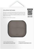 uniq Lyden Case DS AirPods 4 Flint Grey