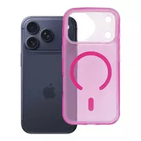 OEM Aurora phone case with MagSafe support for iPhone 17 Pro pink