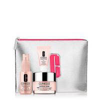 Clinique Clinique Moisture Surge Value Set Moisture Surge 100-Hour Auto-Replenishing Hydrator 50ml/Moisture Surge Face Spray 30ml/Moisture Surge Lip Hydro-Plump Treatment 7ml drėkinamasis veido kremas
