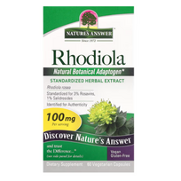 Nature's Answer Rhodiola 100 mg 60 vcaps