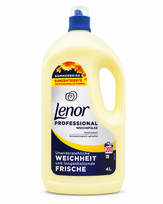 Lenor Professional Sommerbrise koncentruotas audinių minkštiklis 4 l, 200 skalbimų